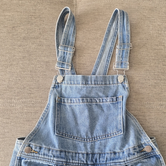 WeWoreWhat Denim Overalls Size XS - Picture 3 of 6